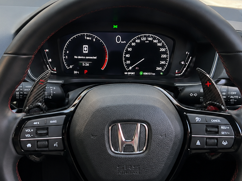 Honda civic 11 gen paddel shifter extention carbonfiber