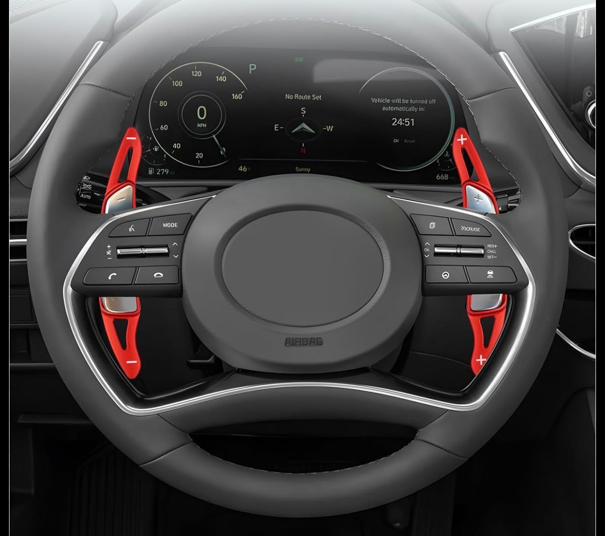 For Hyundai Tuscon,Elentra And Sonata Nline Paddle Shifter Extension
